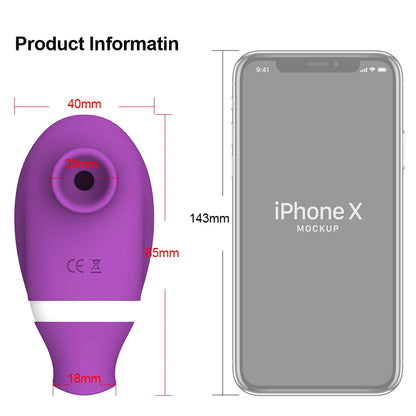 2-in-1 Clit Sucker & G-Spot Vibrator