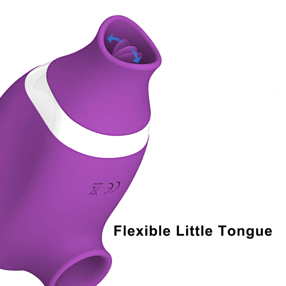 2-in-1 Clit Sucker & G-Spot Vibrator