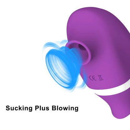 2-in-1 Clit Sucker & G-Spot Vibrator