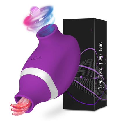 2-in-1 Clit Sucker & G-Spot Vibrator