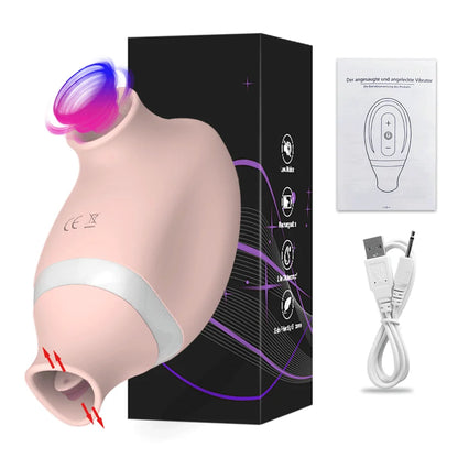 2-in-1 Clit Sucker & G-Spot Vibrator